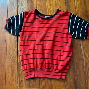 Short sleeved knit shirt